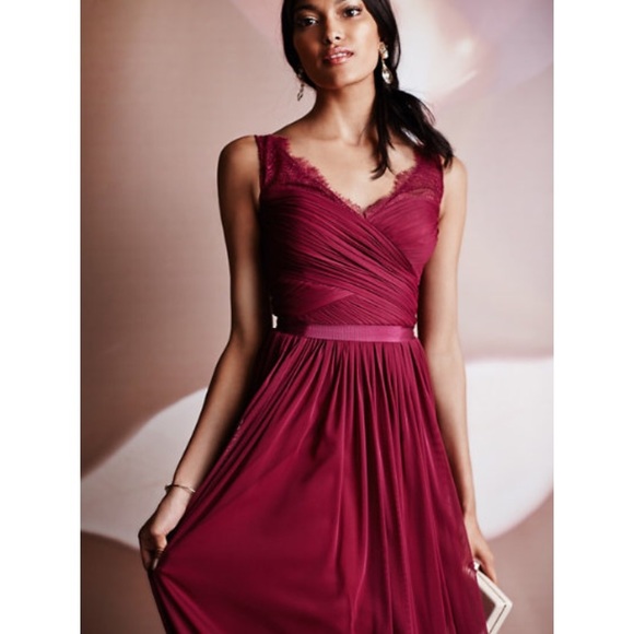 BHLDN Hitherto Fleur Black Cherry Dress Nouvelle - Picture 4 of 9